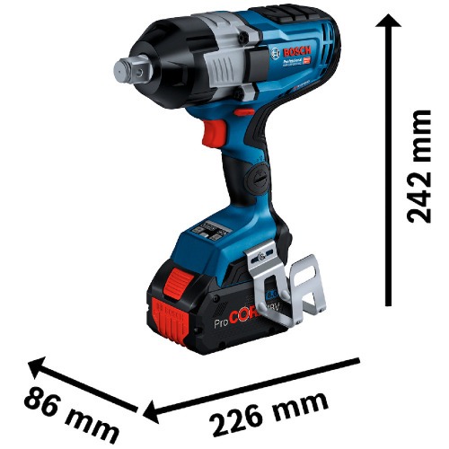 Chave de impacto a bateria 18V 8Ah 3/4 Chave de impacto a bateria 18V 8Ah 3/4