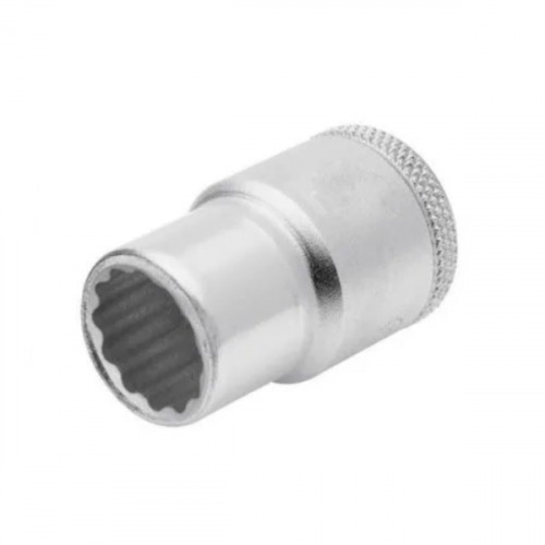 Soquete estriado 10 mm encaixe 1/2 Soquete estriado 10 mm encaixe 1/2