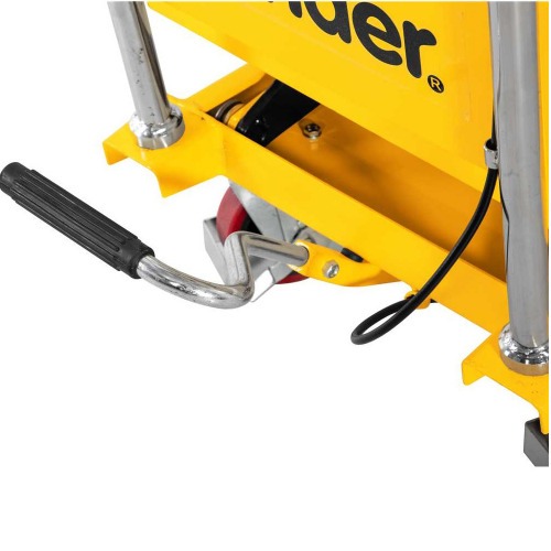 Mesa hidrulica pantogrfica capacidade 300 kg com roda de PU - MPP 300