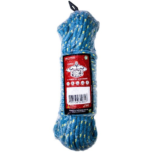 Corda multifilamento tranada 10 mm x 20 m cores sortidas - 249