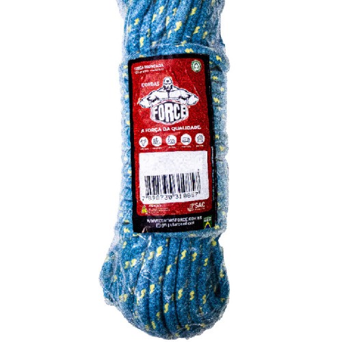 Corda multifilamento tranada 10 mm x 20 m cores sortidas - 249