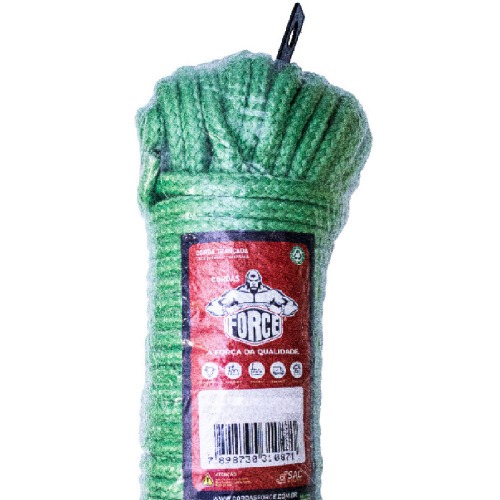 Corda multifilamento tranada 12 mm x 20 m cores sortidas - 250