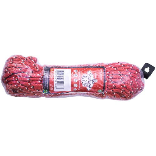 Corda multifilamento tranada 8 mm x 20 m cores sortidas - 248