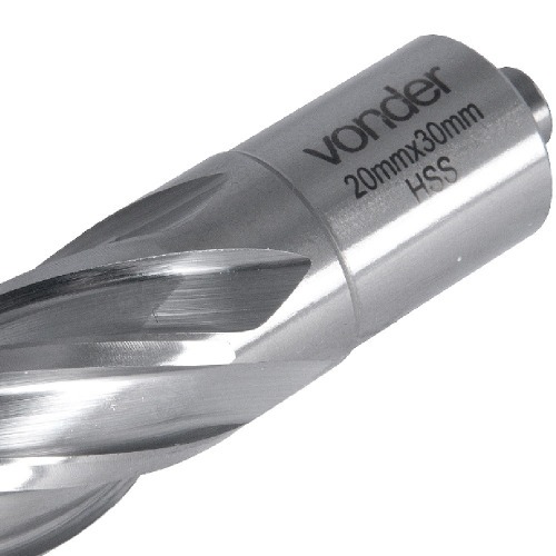 Broca anular encaixe Weldon 20 mm x 30 mm