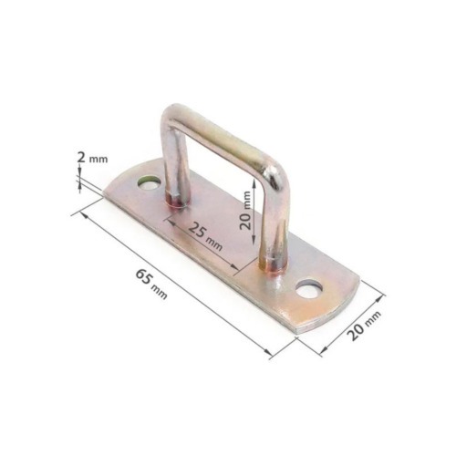 Suporte multiuso retangular 65 x 20 mm - 926-2520