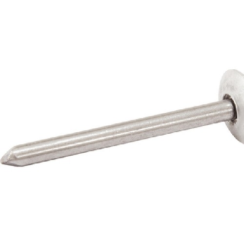 Rebite de repuxo em alumínio 4,8 x 25 mm com 50 peças Rebite de repuxo em alumínio 4,8 x 25 mm com 50 peças