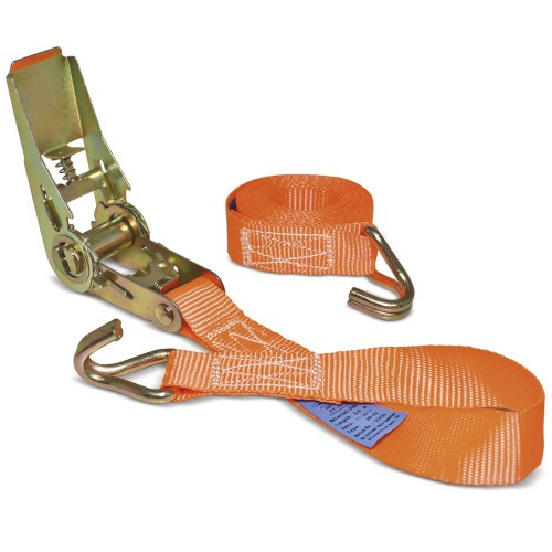 Cinta com catraca para amarrao de carga capacidade 0,8 toneladas