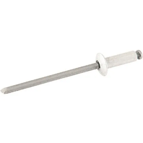 Rebite de repuxo 3,2 x 19 mm com 1.000 peças