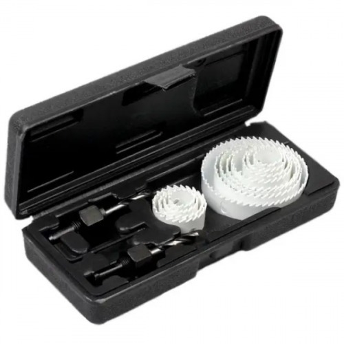 Jogo de serra copo para madeira 19 a 76 mm com 15 peças Jogo de serra copo para madeira 19 a 76 mm com 15 peças