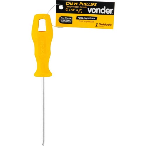 Chave phillips 1/8 x 3