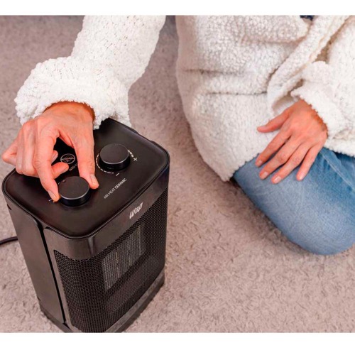 Aquecedor de ambiente 1500W 3 em 1 com 2 níveis de aquecimento - Air Heat Ceramic  220V Aquecedor de ambiente 1500W 3 em 1 com 2 níveis de aquecimento - Air Heat Ceramic  220V
