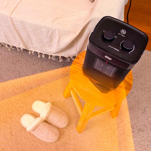 Aquecedor de ambiente 1500W 3 em 1 com 2 níveis de aquecimento - Air Heat Ceramic  220V Aquecedor de ambiente 1500W 3 em 1 com 2 níveis de aquecimento - Air Heat Ceramic  220V