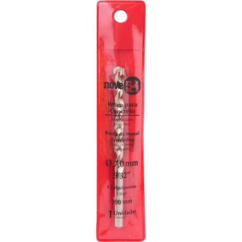 Broca para concreto 7,0 mm - 9/32