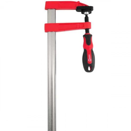 Grampo tipo sargento 500 mm x 80 mm com ranhuras