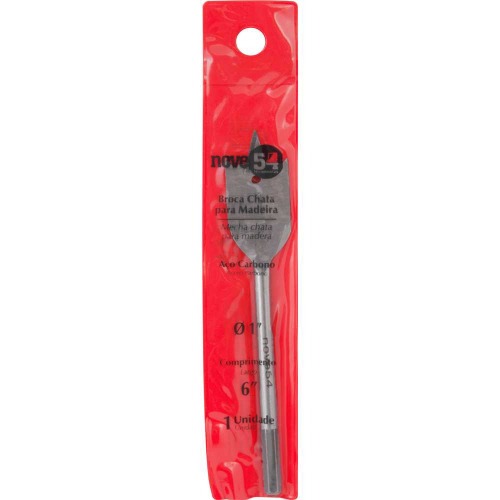 Broca chata para madeira 1 Broca chata para madeira 1