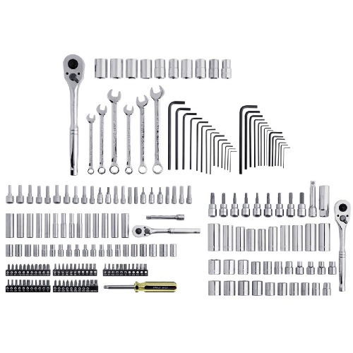 Caixa de ferramentas 3 gavetas com 203 pe�as - STMT17993-LA