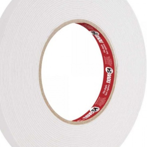 Fita dupla face espuma 12 mm x 10 m Fita dupla face espuma 12 mm x 10 m