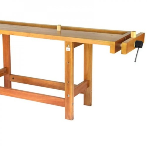 Bancada para marceneiro 2,00 x 0,55 x 0,90 m com 2 morsas - RLLMAD200