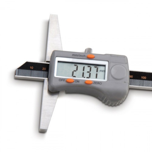 Paqu�metro digital de profundidade 200 mm leitura de 0,01mm - 100.210