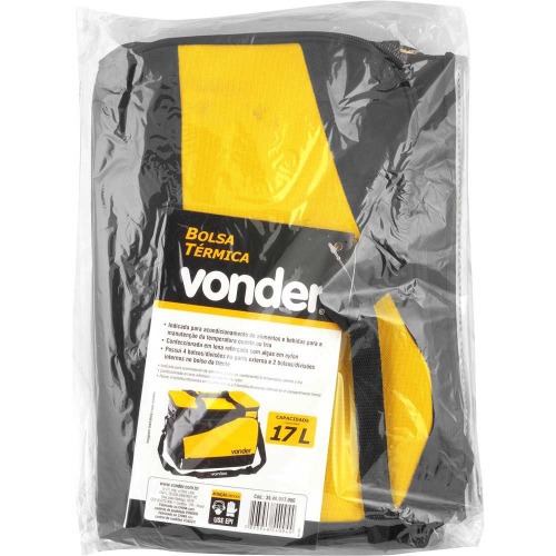 Bolsa térmica em lona reforçada com alça 17 litros Bolsa térmica em lona reforçada com alça 17 litros