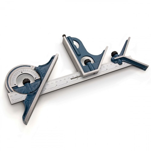 Esquadro combinado completo 12 Esquadro combinado completo 12