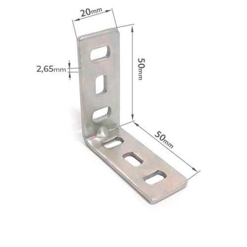 Cantoneira de refor�o 20 x 50 x 50 mm - N629-5050