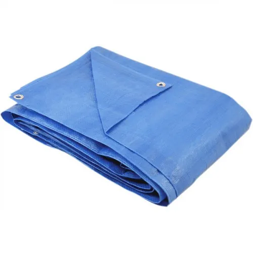 Lona de polietileno 8 x 7 m 100 micra azul