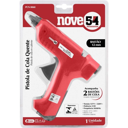 Pistola de cola quente 15 watts 150 a 200°C - PCN 0060 110V/220V Pistola de cola quente 15 watts 150 a 200°C - PCN 0060 110V/220V