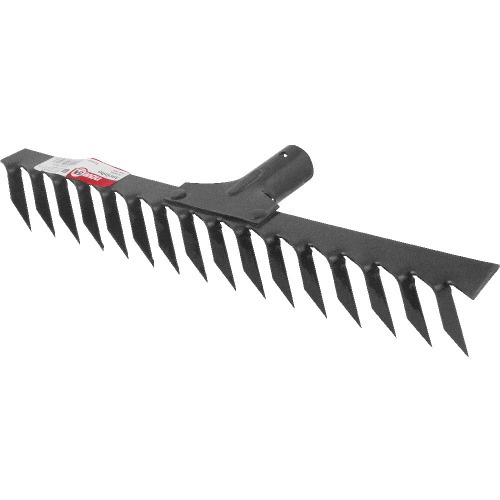 Ancinho sem cabo com 16 dentes