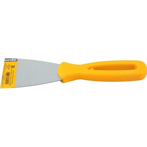 Esp�tula de a�o laminado 60 mm com cabo pl�stico