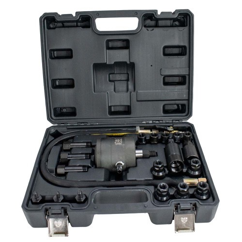 Jogo de ferramentas pneumáticas para extração de bico injetor diesel com 21 peças - SGT-9812 Jogo de ferramentas pneumáticas para extração de bico injetor diesel com 21 peças - SGT-9812