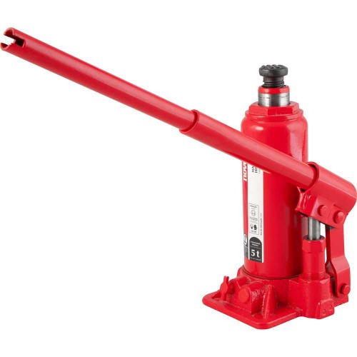 Macaco hidráulico tipo garrafa capacidade de 5 toneladas Macaco hidráulico tipo garrafa capacidade de 5 toneladas