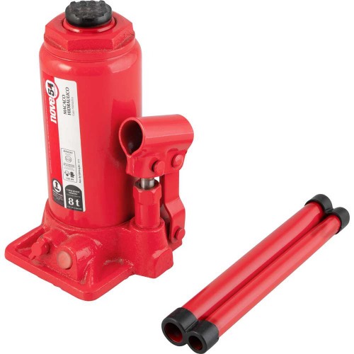 Macaco hidrulico tipo garrafa capacidade de 8 toneladas