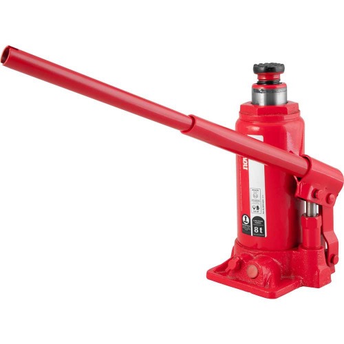 Macaco hidrulico tipo garrafa capacidade de 8 toneladas