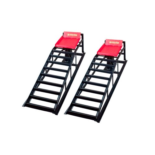Par de rampas automotivas com eleva��o capacidade 2T 380 mm