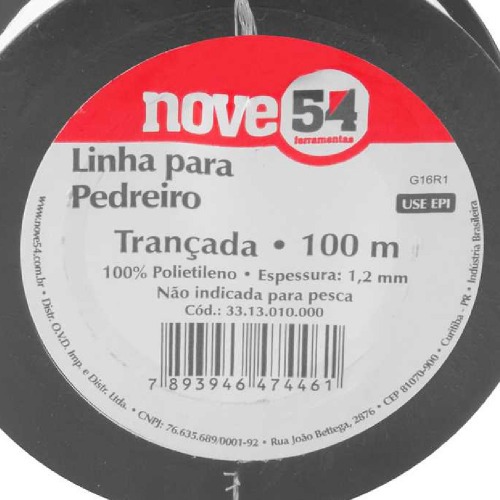 Linha para pedreiro tran�ada com 100 metros