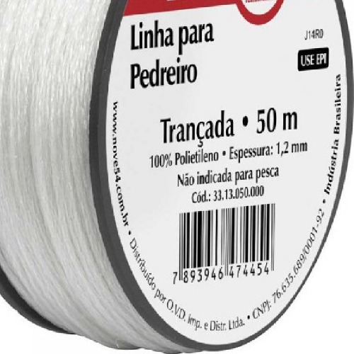 Linha para pedreiro para tran�ada com 50 metros