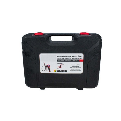 Endosc�pio borosc�pio digital para limpeza de ar condicionado automotivo tela 3,5