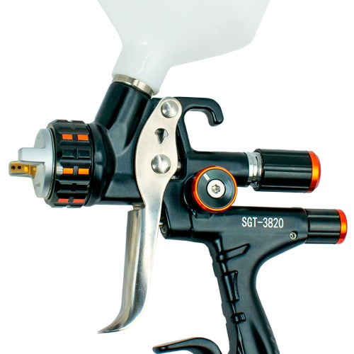 Pistola de pintura HVLP tipo gravidade com bico 1.3 mm - SGT-3820