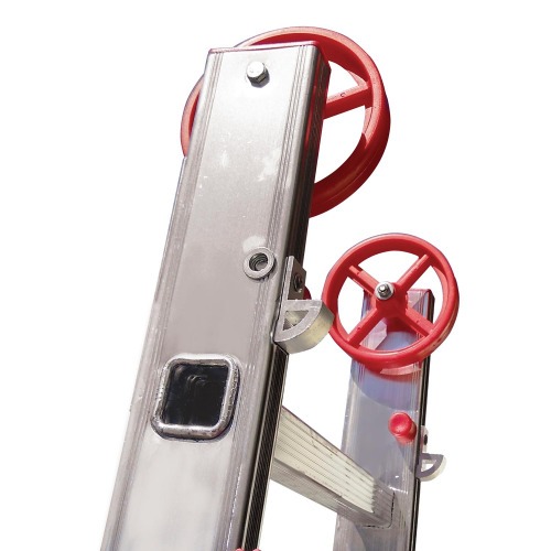 Escada de alumnio extensvel 2,12 x 3,18 m 2 x 7 degraus - ESC0616