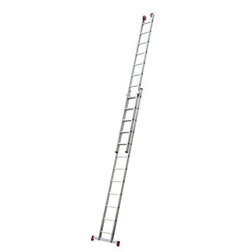 Escada de alumnio extensvel 3,52 x 5,98 m 2 x 12 degraus - ESC0621