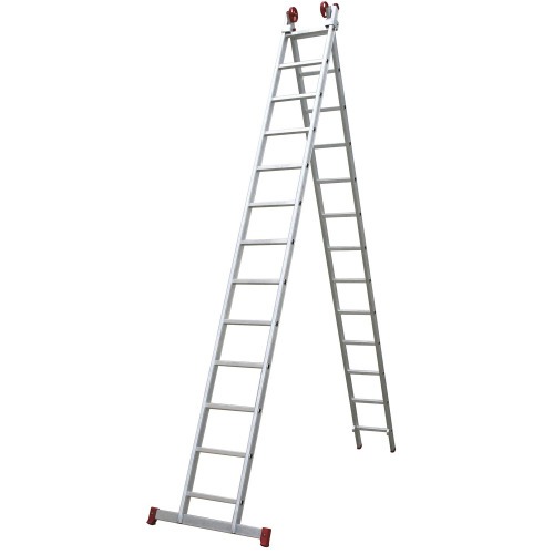Escada de alumnio extensvel 3,81 x 6,54 m 2 x 13 degraus - ESC0622