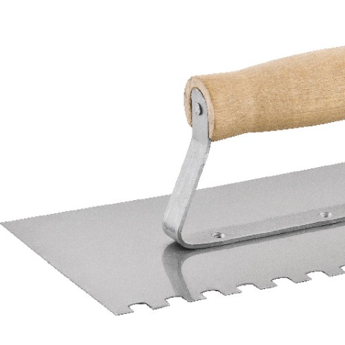 Desempenadeira de ao dentada 255 x 120 mm 