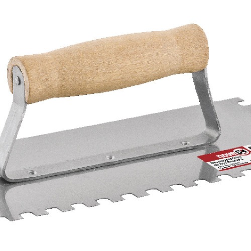 Desempenadeira de ao dentada 255 x 120 mm 