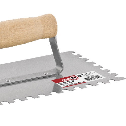 Desempenadeira de ao dentada 255 x 120 mm 