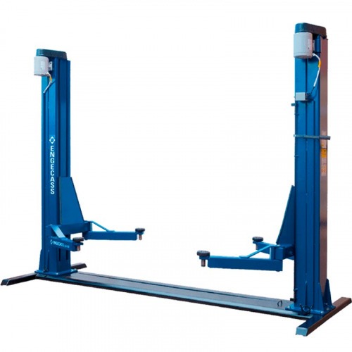 Elevador automotivo 4,1T lubrificao a leo azul - ECO 4100