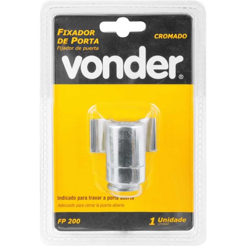 Fixador de porta FP 200 cromado