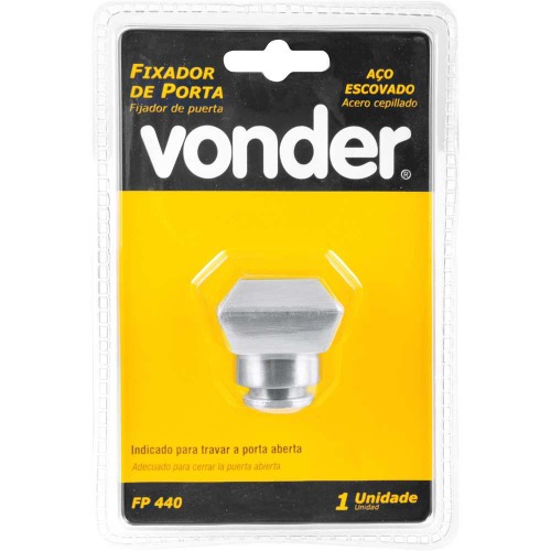 Fixador de porta FP 440 ao escovado