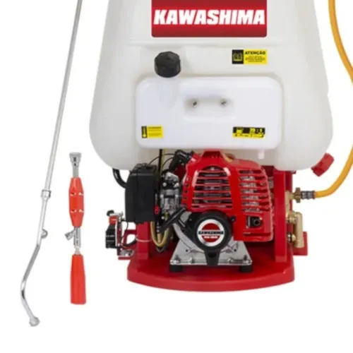 Pulverizador costal agrícola a gasolina 25,4cc capacidade 25L