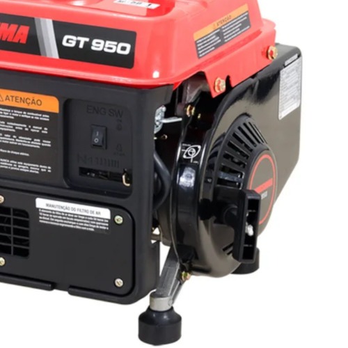 Gerador de energia 0,85 Kva a gasolina partida manual - GT 950  220V